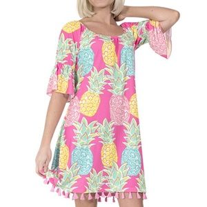 Simply Southern Pineapple Dress